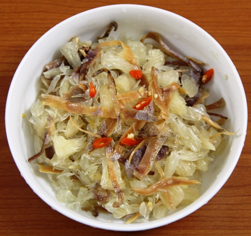 Đậm đà vị gỏi thanh trà