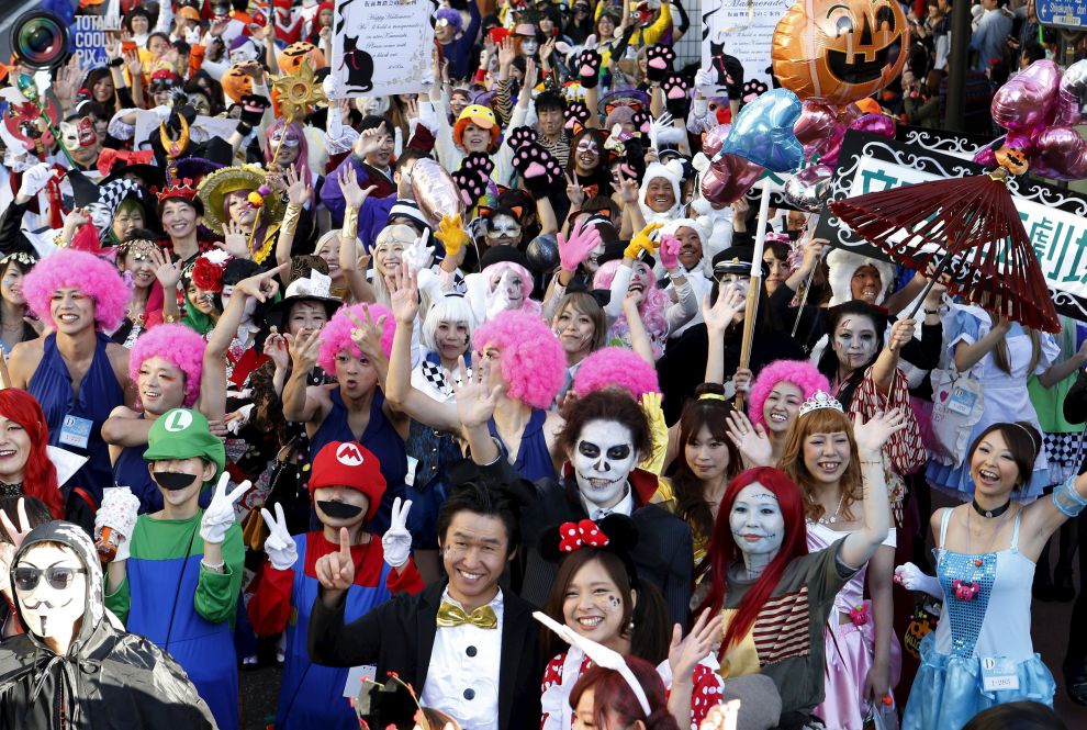 Tokyo hào hứng chuẩn bị đón chào lễ hội Halloween