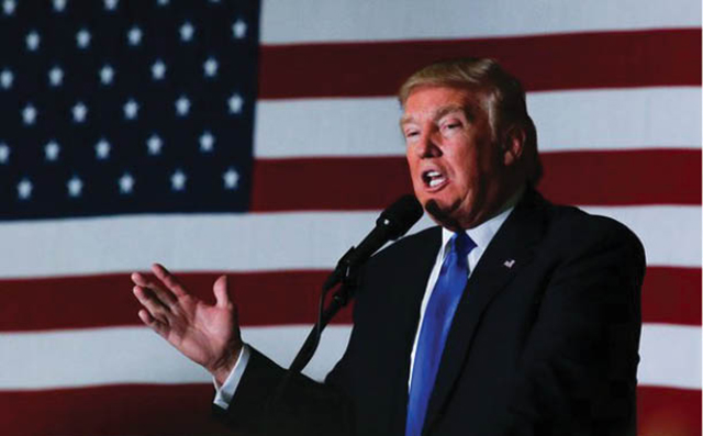 Thăm dò của Los Angeles Times Donald Trump dẫn trước Hillary Clinton 5