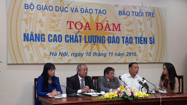 Chất lượng đào tạo tiến sĩ Việt Nam thấp Nguyên nhân do đâu