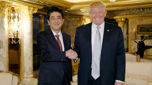 Thủ tướng Nhật Bản Abe  Tin tưởng vào tân Tổng thống Trump