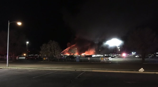 ​Máy bay rơi, cháy ngùn ngụt ở Mỹ