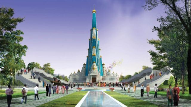 Ấn Độ sở hữu công trình tôn giáo cao nhất thế giới