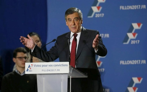 Ông Fillon trở thành ứng viên hàng đầu cho chiếc ghế Tổng thống Pháp