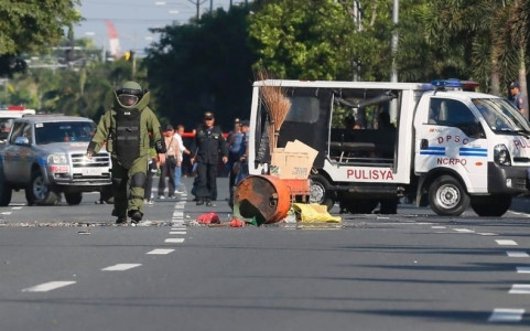 Philippines phát hiện vật thể nghi là bom tự chế gần Đại sứ quán Mỹ
