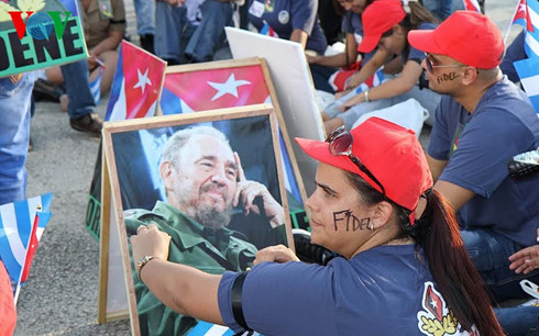 Lễ truy điệu Lãnh tụ Cuba Fidel Castro tại nơi an nghỉ cuối cùng