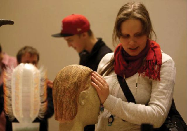 Triển lãm dành cho du khách khiếm thị