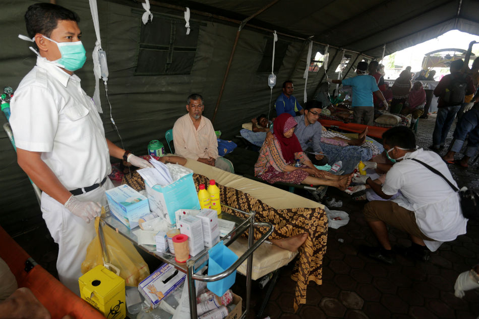 Indonesia kêu gọi hỗ trợ y tế khẩn cấp sau trận động đất kinh hoàng