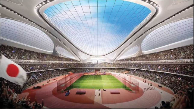 Tokyo khởi công xây dựng sân vận động Olympic 2020