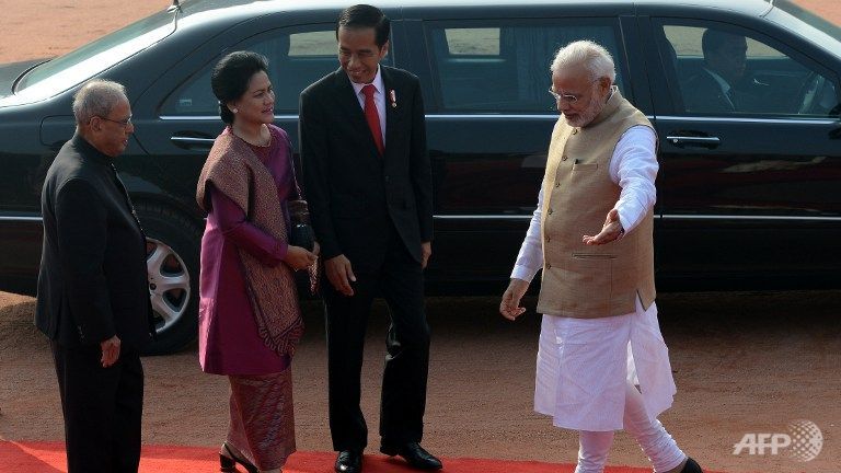 Tổng thống Indonesia thăm chính thức Ấn Độ