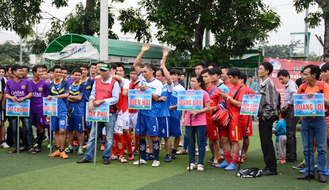 Ngày hội bóng đá đồng hương Huế tại TP Hồ Chí Minh