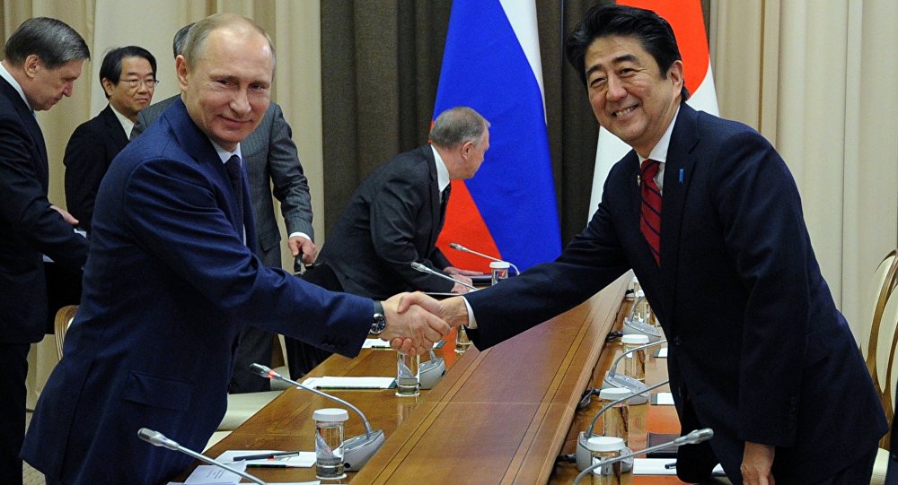 Thủ tướng Abe đến Yamaguchi bắt đầu hội đàm với Tổng thống Putin