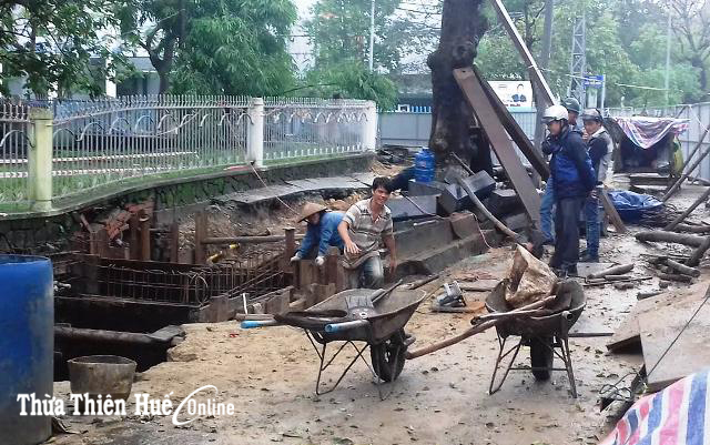 Triển khai dự án Cải thiện Môi trường nước TP Huế Sớm xử lý những vấn đề tồn tại