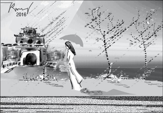 Đêm đông, nghe ca khúc mùa đông xứ Huế