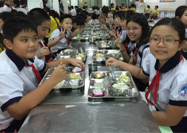 120 thực đơn dinh dưỡng cho trẻ tiểu học bán trú