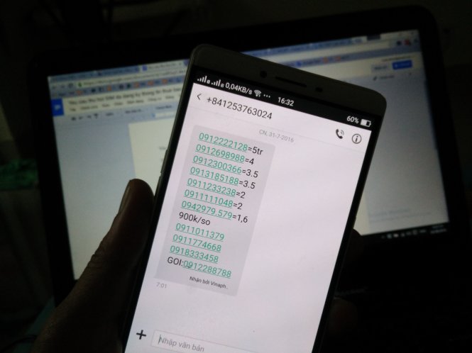 Gần 600 000 lượt phản ánh tin nhắn rác