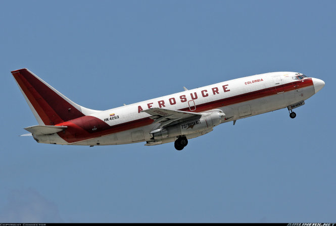 Lại rơi máy bay ở Colombia, ít nhất 5 người thiệt mạng