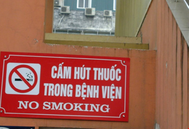 Phạt 13 đơn vị vi phạm quy định về cấm hút thuốc lá