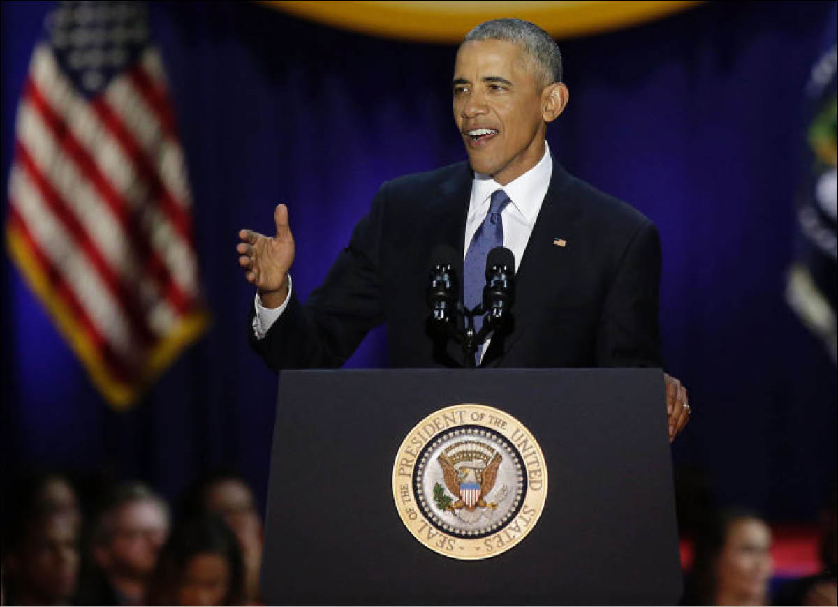 Lời từ biệt  những hy vọng cho nước Mỹ