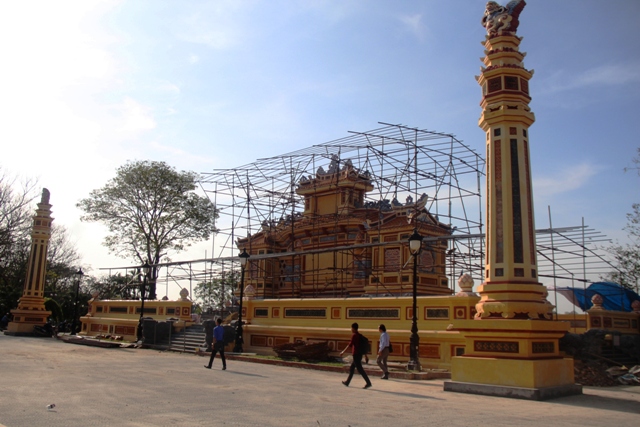 Đơn vị thi công không thực hiện chính xác họa tiết, hoa văn trang trí