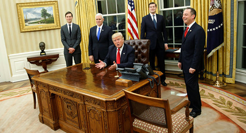 Tân chủ nhân Nhà Trắng bài trí trong Phòng Bầu dục như thế nào