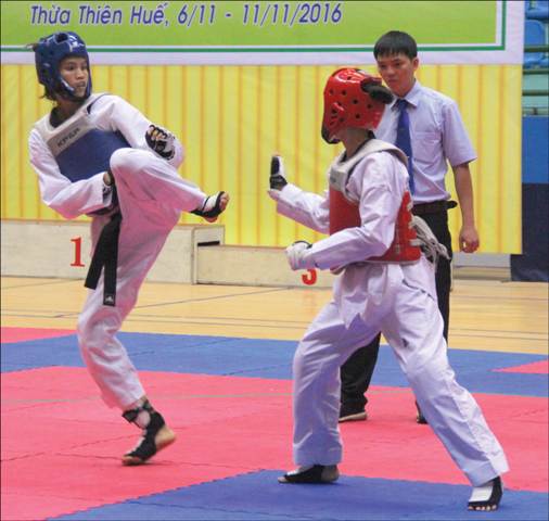 Năm “vàng” của Taekwondo Huế
