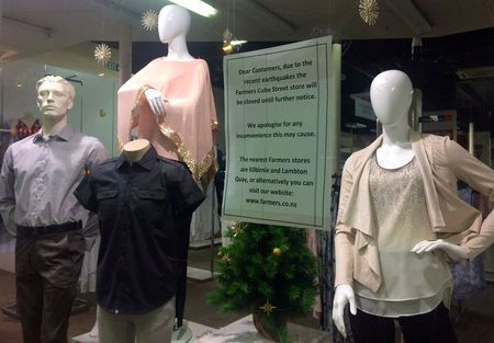 New Zealand ra lệnh tu sửa các tòa nhà do nguy cơ động đất