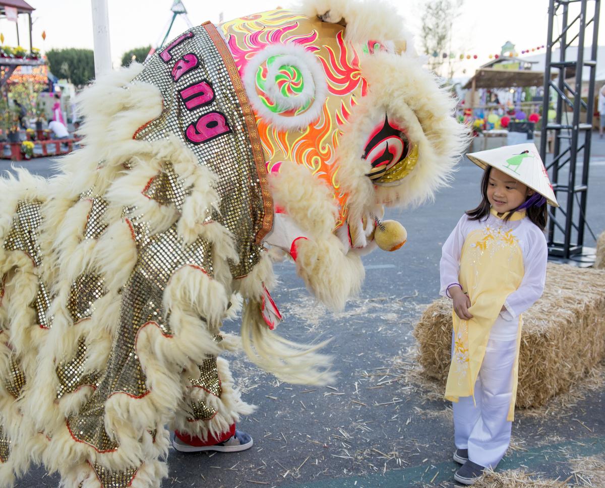 Đón tết ở quận Cam