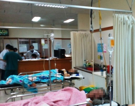 Tất bật ở khoa Cấp cứu ngày Tết