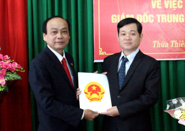 Ông Trương Thành Minh được bổ nhiệm làm Giám đốc Trung tâm Thông tin xúc tiến du lịch