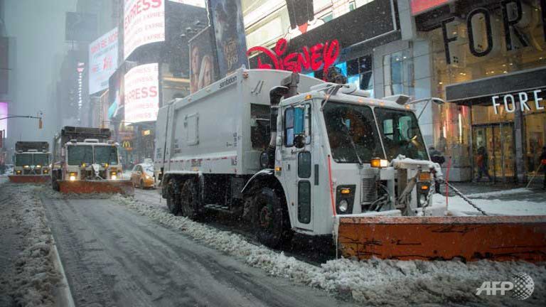 Bão tuyết mạnh tấn công khu vực đông bắc Mỹ