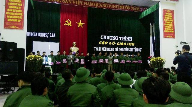 Giao lưu “Thanh niên Hương Trà theo tiếng gọi Tổ quốc”