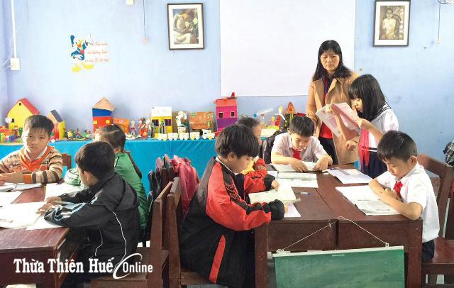 Trường tiểu học Phú Thượng 1 và hành trình đạt chuẩn Vấn đề là ở con người