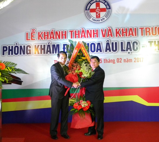 Đưa vào hoạt động Phòng khám Đa khoa Âu Lạc-Thanh Sơn