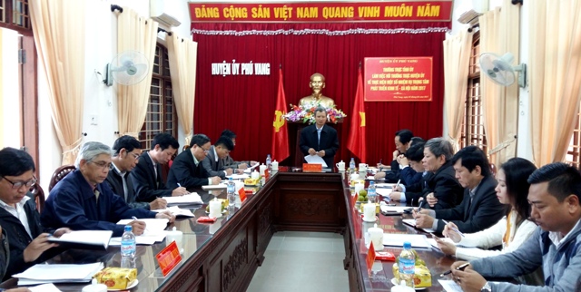 Quy hoạch lại hệ thống đê điều, kênh mương cho phù hợp thực tế