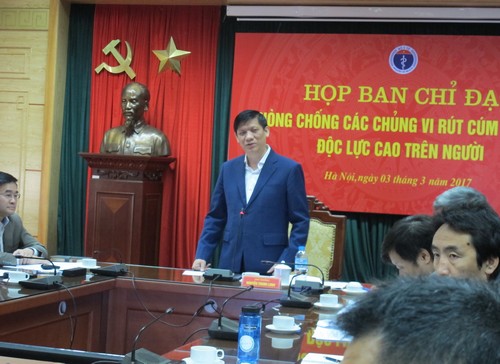 Thứ trưởng Bộ Y tế  Nâng mức độ cảnh báo về cúm gia cầm H7N9