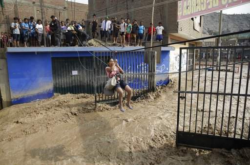 Peru Mưa lũ nghiêm trọng, ít nhất 67 người tử vong