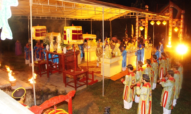 Lễ tế Xã Tắc diễn ra trong tiết trời thuận lợi