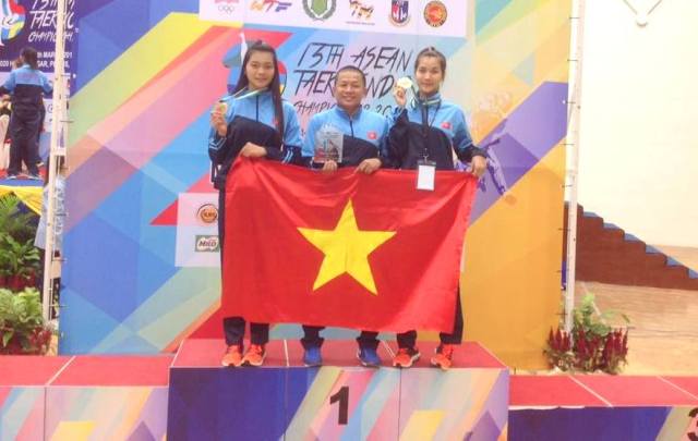 Taekwondo Huế đóng góp 2 HCV cho Đoàn Taekwondo Việt Nam