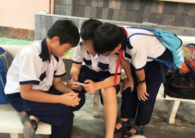 Học sinh thiếu tập trung vì  công nghệ