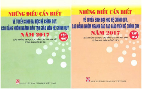 Phát hành sách Những điều cần biết về tuyển sinh ĐH, CĐ năm 2017
