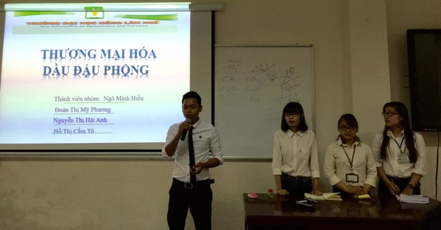 Sinh viên Nông lâm tranh tài khởi nghiệp