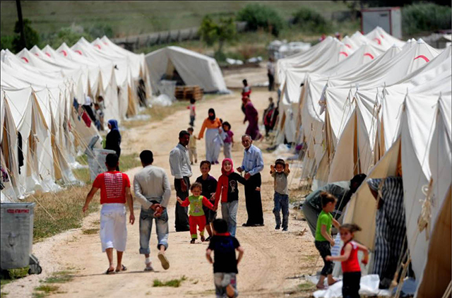 LHQ Lượng người tị nạn Syria ở các nước lân cận vượt mốc 5 triệu người