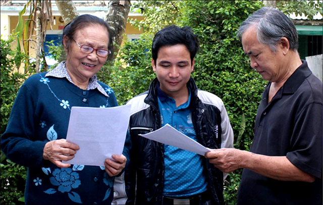Nữ bí thư chi bộ tuổi 80