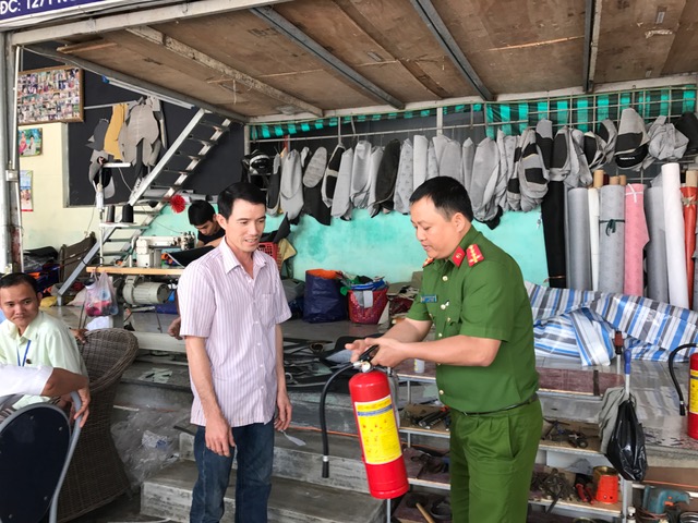 Phú Bài xây dựng cụm dân cư an toàn về PCCC đầu tiên của tỉnh