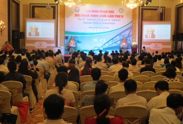 Hơn 500 đại biểu tham gia Hội nghị Nội khoa toàn quốc lần thứ 10