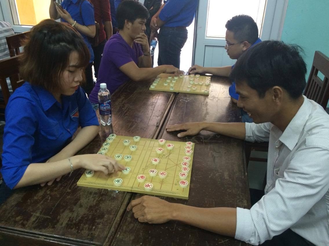 62 VĐV tham gia giải cờ tướng thanh niên huyện Phú Vang