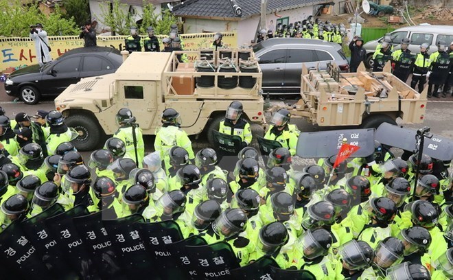 Mỹ vẫn mặc cả lại với Hàn Quốc về chi phí hệ thống THAAD