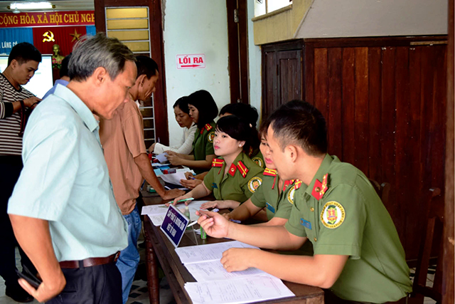 Xây dựng lực lượng công an trong sạch vững mạnh
