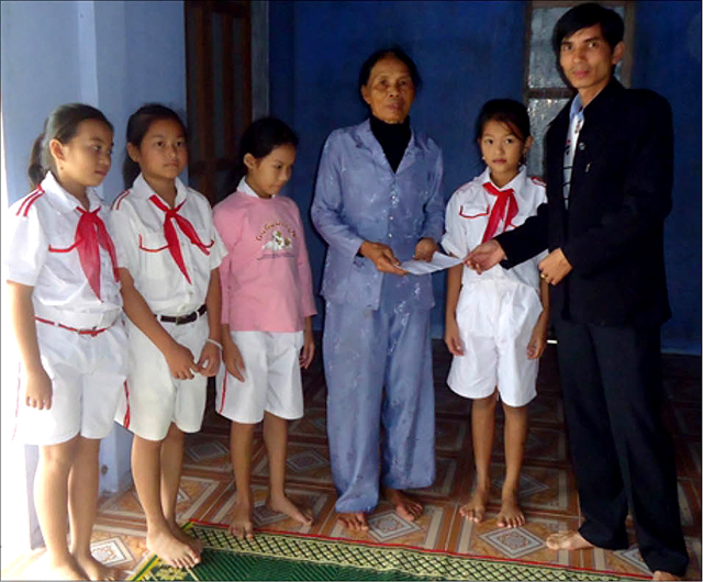 Điểm tựa của ngôi trường vùng sâu